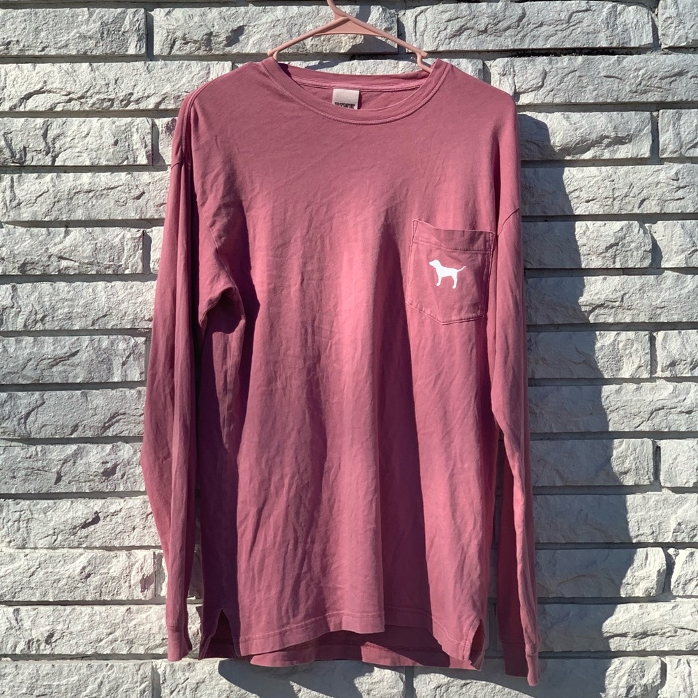 PINK LONG SLEEVE TEE